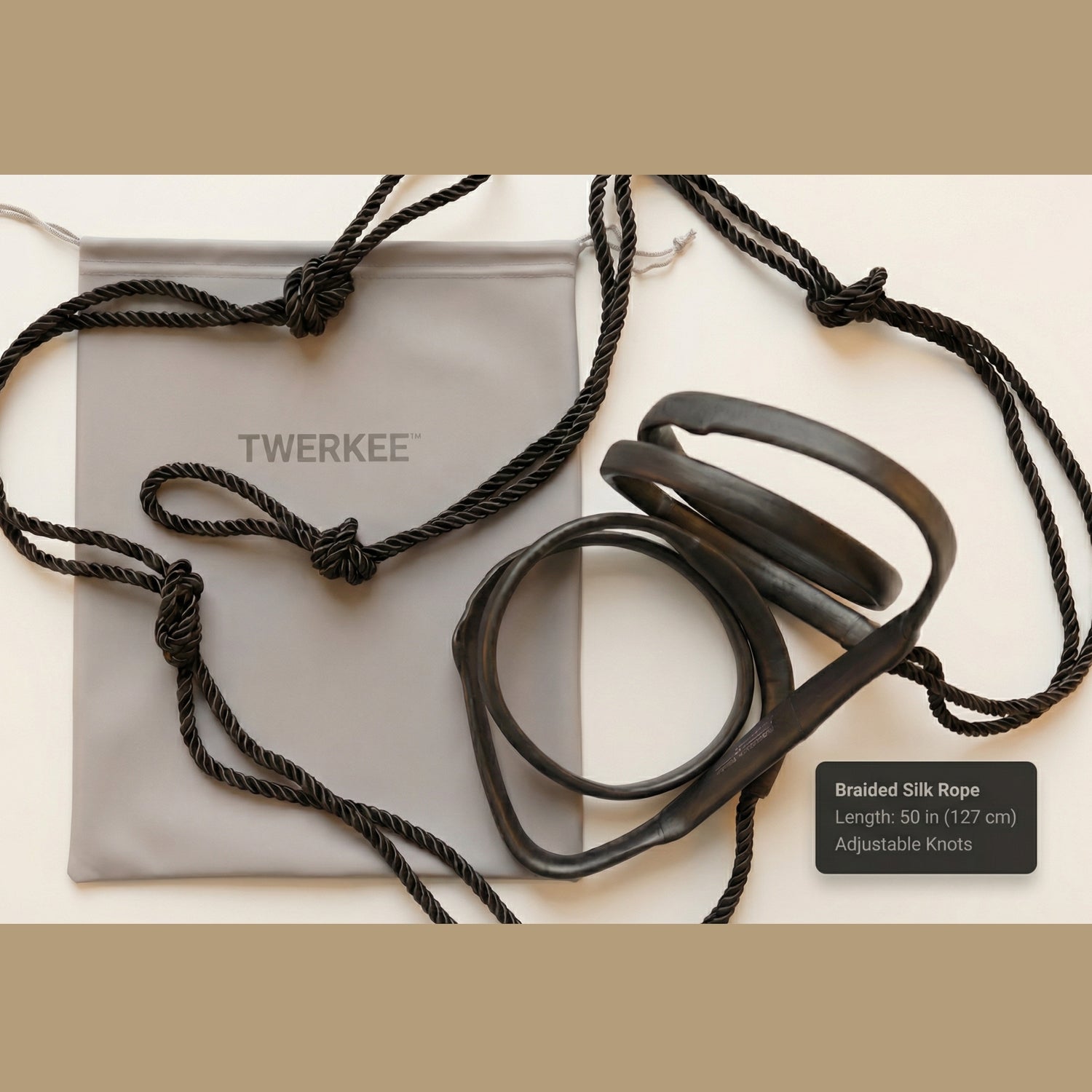 The Twerkee™ - Performance Band for Twerk Practice, Pole Conditioning & Lower Body Control