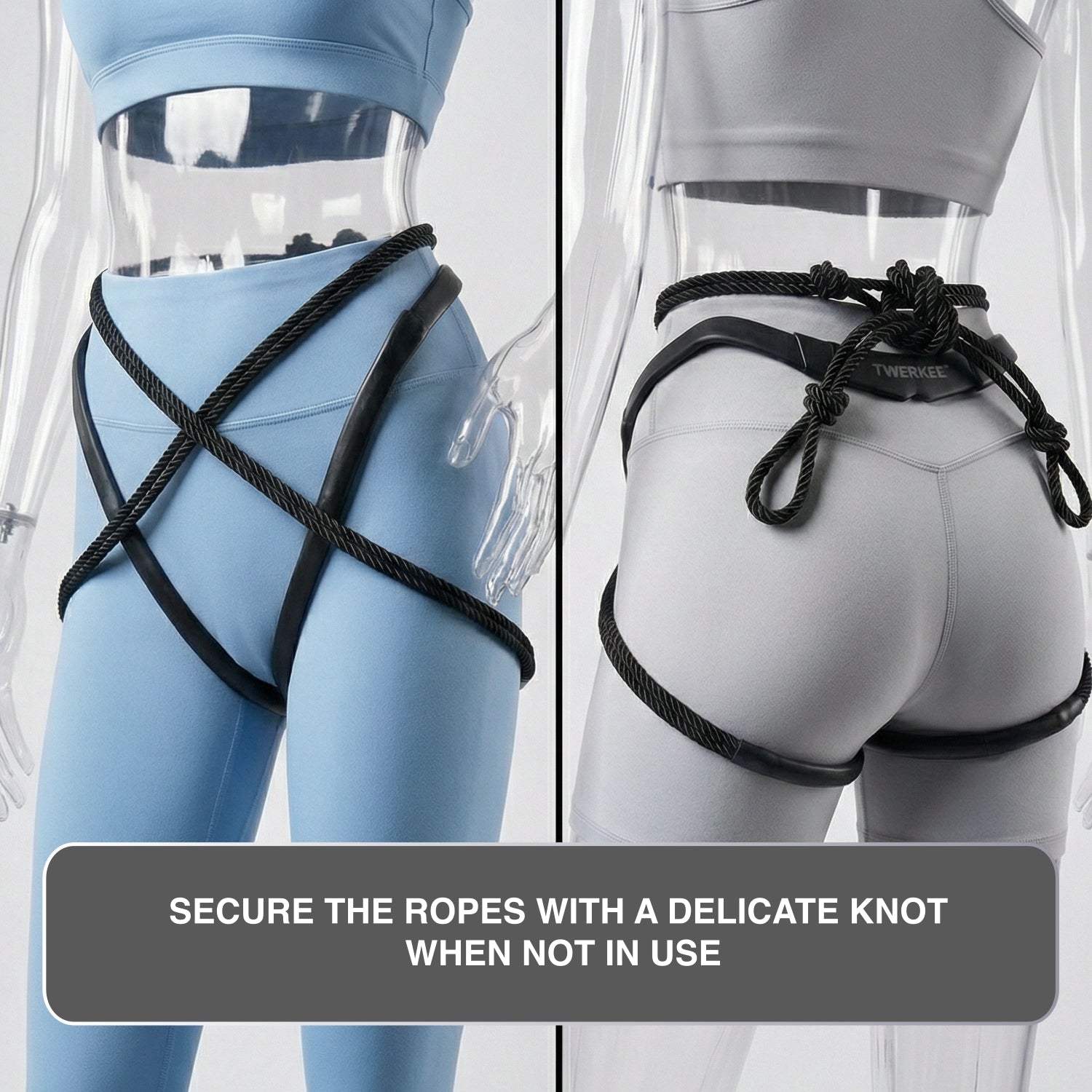 The Twerkee™ - Performance Band for Twerk Practice, Pole Conditioning & Lower Body Control