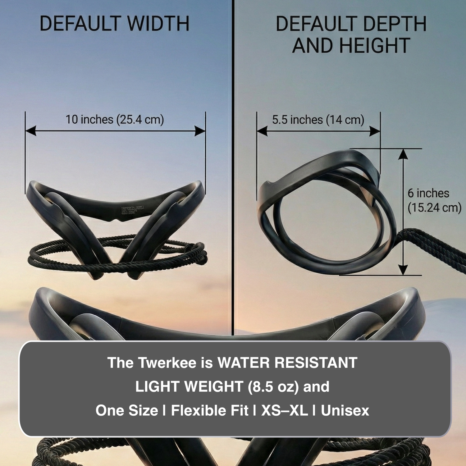 The Twerkee™ - Performance Band for Twerk Practice, Pole Conditioning & Lower Body Control